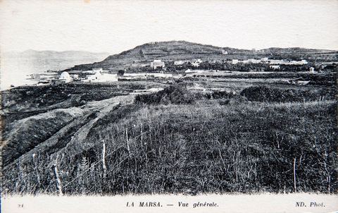La Marsa - Carte postale ancienne Tunisie
