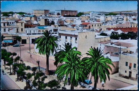 Vue générale de Bizerte - Carte postale ancienne Tunisie
