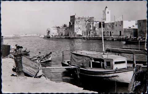 Le vieux port de Bizerte 1970 - Carte postale ancienne Tunisie