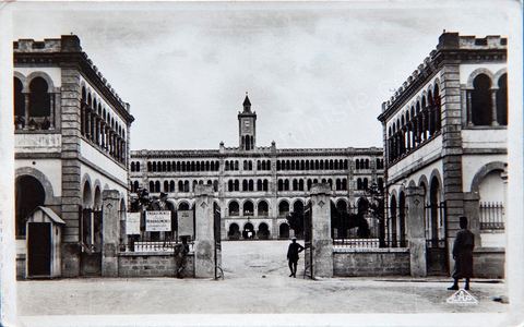 Caserne Japy des Tirailleurs tunisiens - Bizerte - Carte postale ancienne Tunisie
