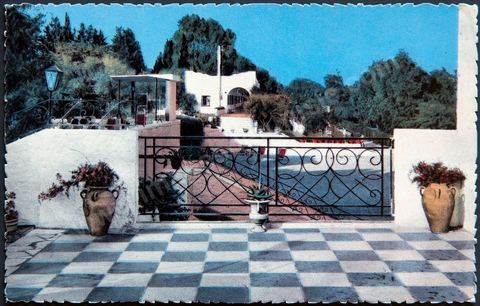 Hôtel Miramar à Hammamet - Carte postale ancienne Tunisie