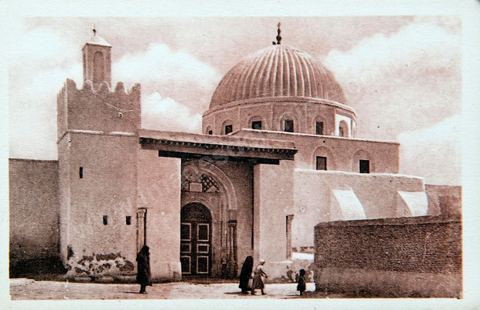 Mosquée Sidi Abdelkader à Kairouan - Carte postale ancienne Tunisie