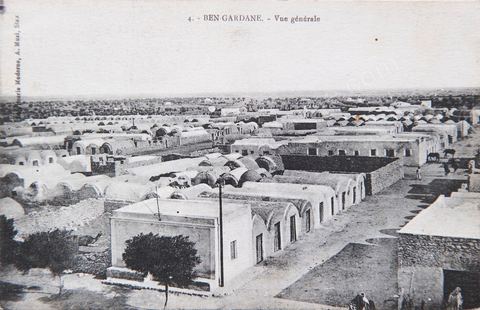 Ben-Gardane 1917 - Carte postale ancienne Tunisie