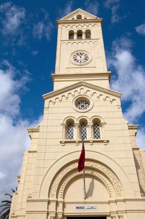 Eglise chrétienne transformée en musée archéologique à Enfidha