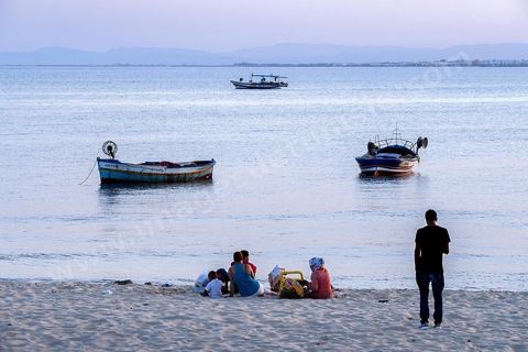 Corniche et plage au coeur de Hammamet