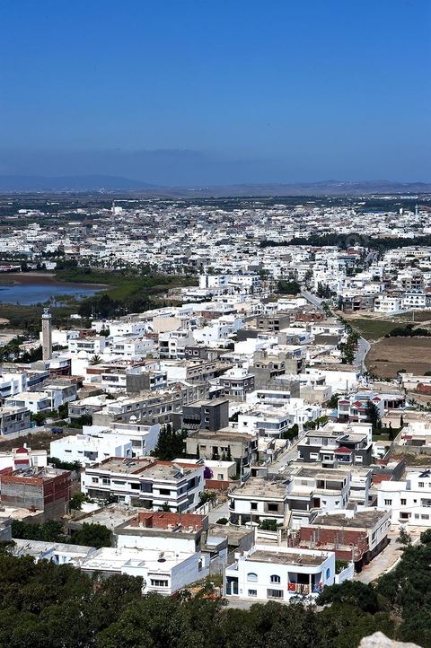 La vielle de Kelibia vue depuis le fort byzantin