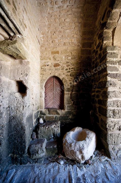 Forteresse byzantine surplombant la ville côtière de Kelibia au Cap Bon