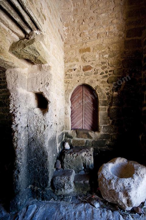 Forteresse byzantine surplombant la ville côtière de Kelibia au Cap Bon