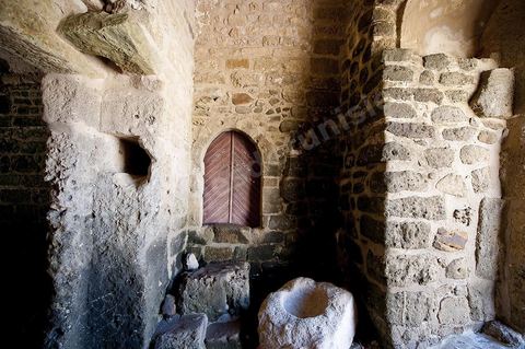 Forteresse byzantine surplombant la ville côtière de Kelibia au Cap Bon