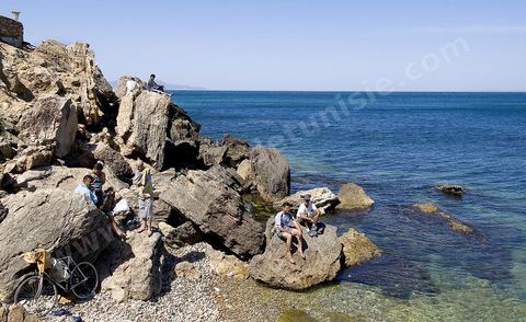 Source d'eau chaude d'ain atrous - Korbous
