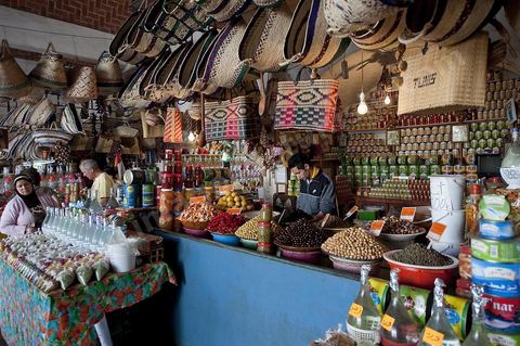 Boutique au Marché central de Nabeul