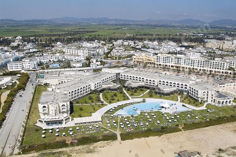 la zone touristique de Yasmine Hammamet