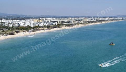 la zone touristique de Yasmine Hammamet