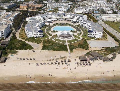 la zone touristique de Yasmine Hammamet