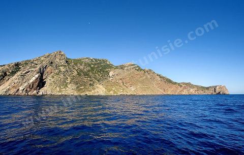 île de Zembra au large du Cap Bon
