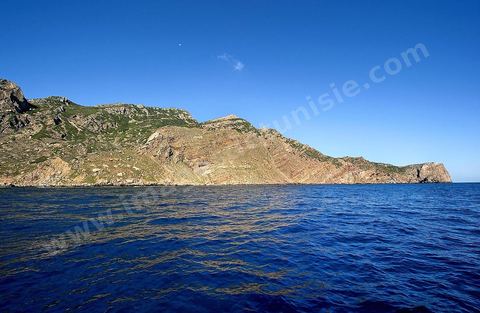 île de Zembra au large du Cap Bon
