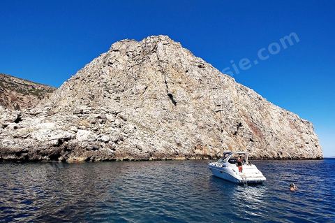 île de Zembra au large du Cap Bon