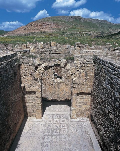 sous sol de la maison du tresor, Bulla Regia