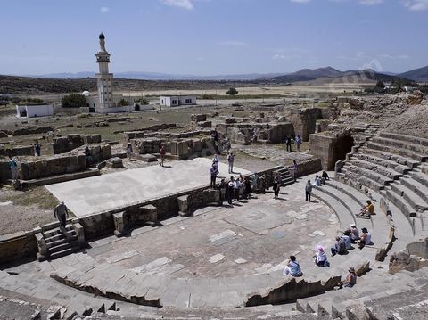 Théâtre Site archéologique de Bulla Regia 