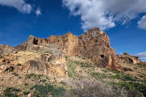 Carrières de marbre romain de Chemtou au nord ouest de la Tunisie. 