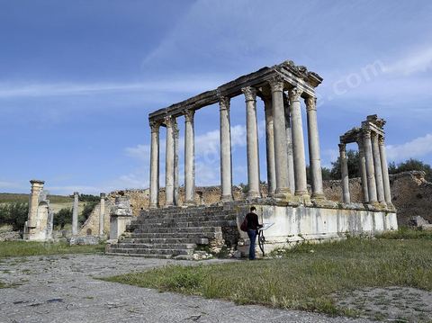Site archéologique romain de Dougga classé patrimoine de l'Unesco