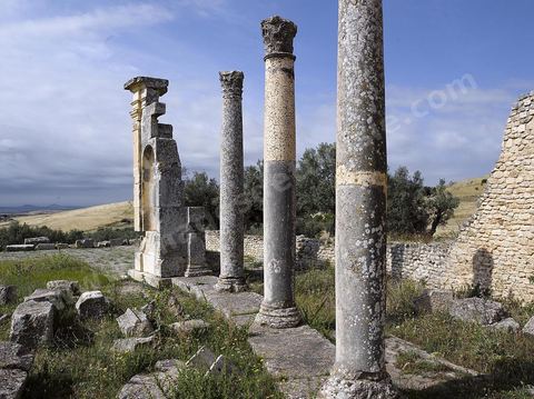 Site archéologique romain de Dougga classé patrimoine de l'Unesco