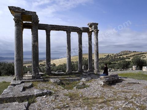 Site archéologique romain de Dougga classé patrimoine de l'Unesco