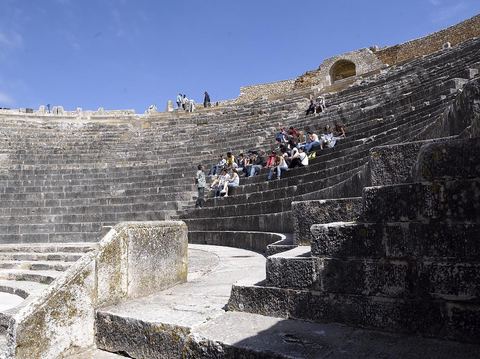 Site archéologique romain de Dougga classé patrimoine de l'Unesco
