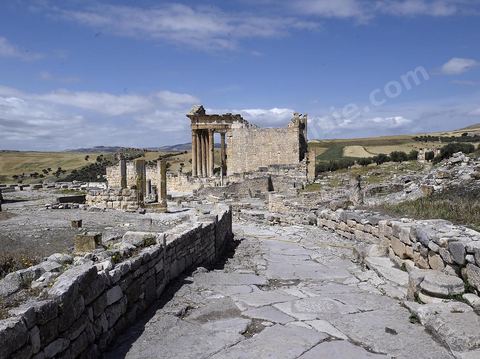 Site archéologique romain de Dougga classé patrimoine de l'Unesco