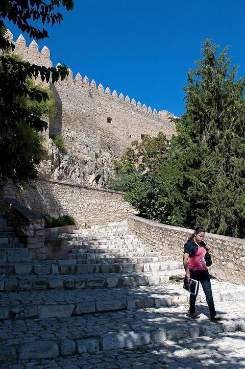 escalier menant à la Kasbah du Kef