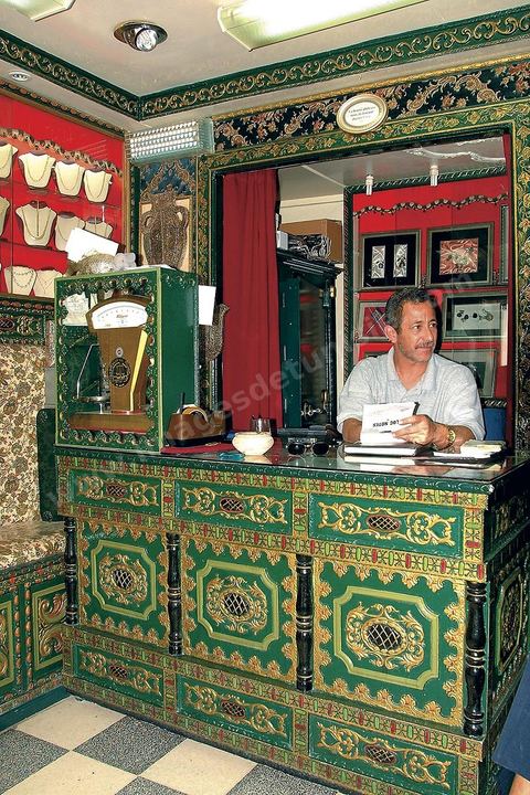 boutique de bijoutier dans la medina, Le Kef