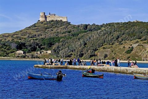 Le fort Genois et la presqu'ile de Tabarka