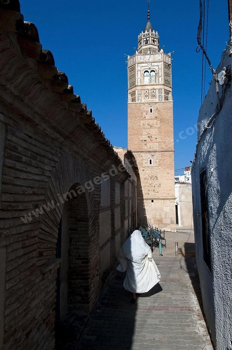 La grande mosquée de la ville andalouse de Testour