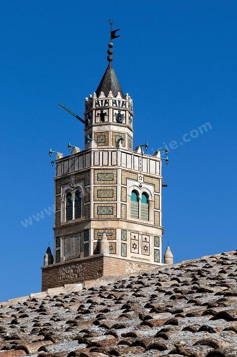 La grande mosquée de la ville andalouse de Testour