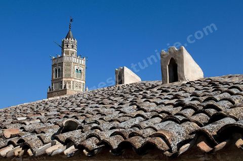 La grande mosquée de la ville andalouse de Testour