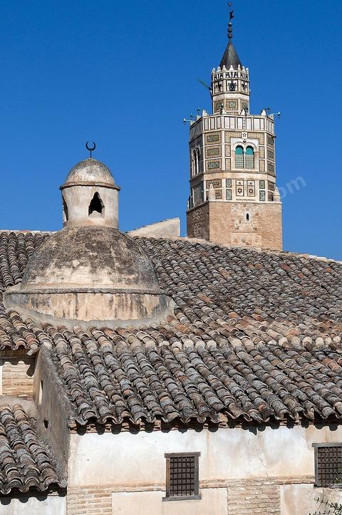 La grande mosquée de la ville andalouse de Testour