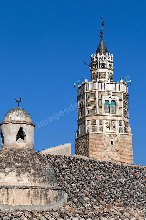 La grande mosquée de la ville andalouse de Testour
