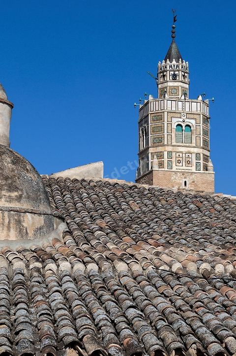 La grande mosquée de la ville andalouse de Testour