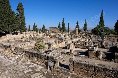 Vue générale sur le quartier d'habitations romaines. Utique est un site archéologique localisé à l'emplacement d'une ancienne cité portuaire fondée par les Phéniciens dans l'Antiquité. Il est situé au nord de l'actuelle Tunisie, à une trentaine de kilomètres au nord-ouest de Carthage. La ville aurait été fondée en 1101 avt JC en tant que comptoir commercial phénicien. Elle est réputée comme l'une des plus anciennes villes de la Méditerranée occidentale.