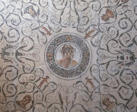 mosaique du musee d'El Jem