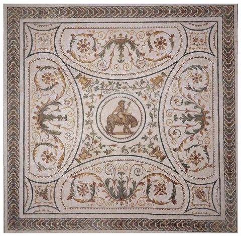 mosaique du musee d'El Jem