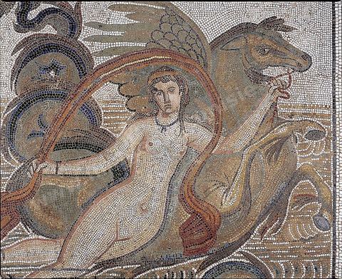 mosaique du musee d'El Jem