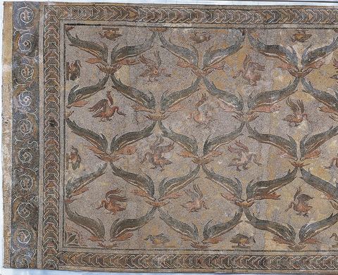 mosaique du musee d'El Jem