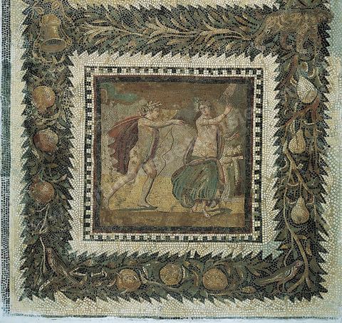 mosaique du musee d'El Jem