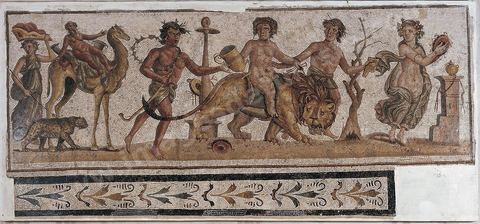 mosaique du musee d'El Jem