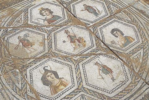 mosaique du musee d'El Jem