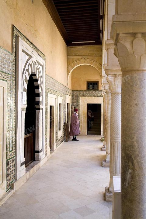mosquée de la zaouia Sidi Sahab ou mosquée du barbier à Kairouan