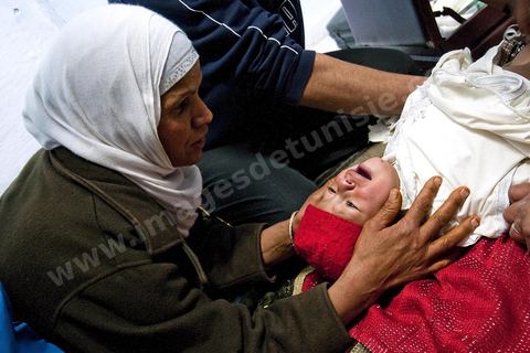 Zaouia Sidi Sahab ou mosquée du barbier le jour de Mouled, fête de la naissance du Prophète, circoncision des jeunes enfants