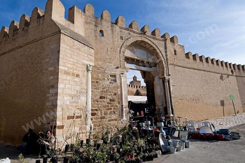 Rempart de a medina de Kairouan