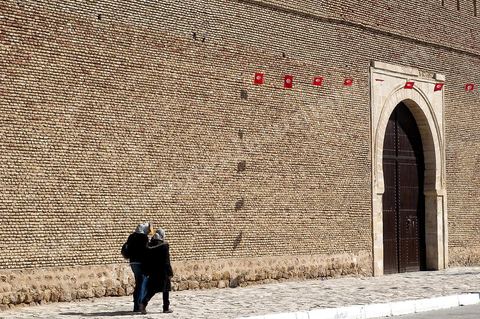 Porte et rempart de la medina de Kairouan